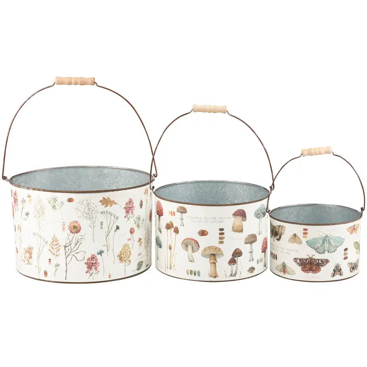 Floral Study Bucket