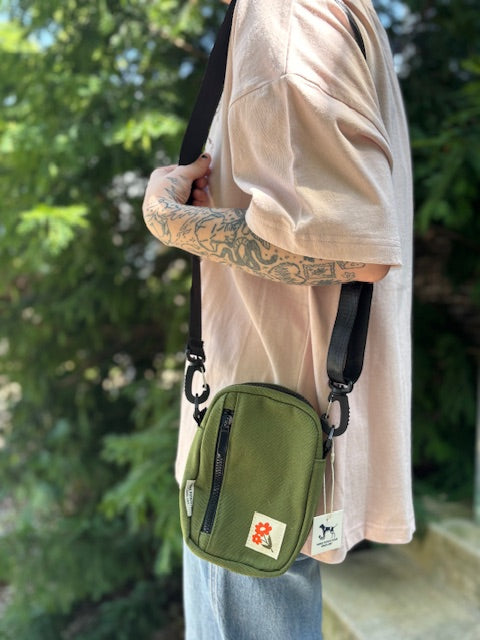 Olive Orange Blossom Crossbody