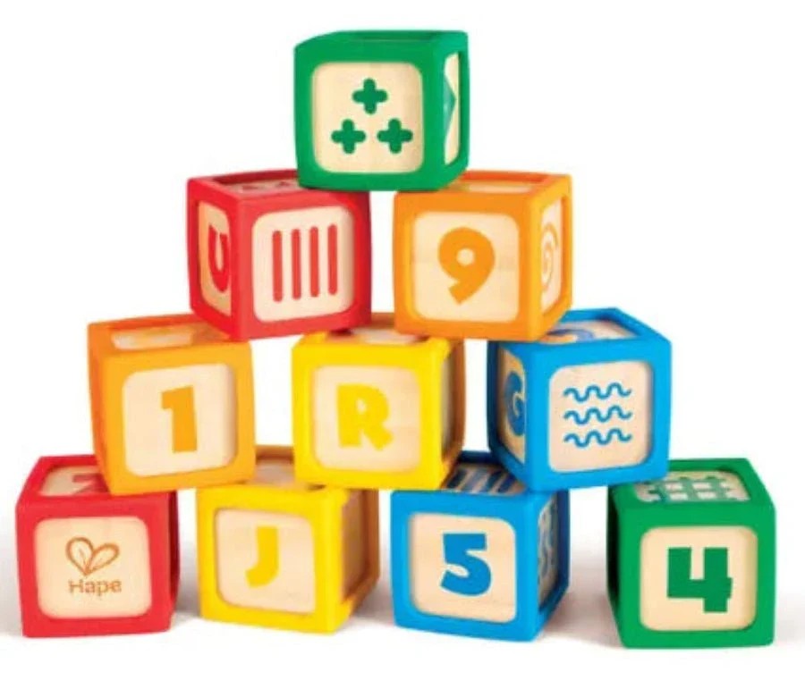 Grip-n-Stack Silicone & Wood Blocks