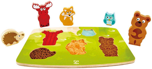 Forest Animal Tactile Puzzle Chunky