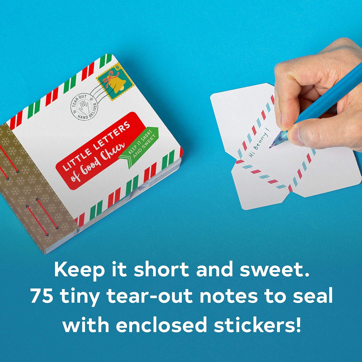 Little Letters of Good Cheer: Keep it short and sweet. (Thinking of You Gifts, Thoughtful Gifts, Letters for Friends)