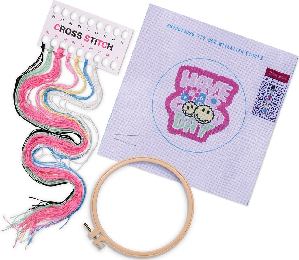 Have A Good Day Cross Stitch Kit