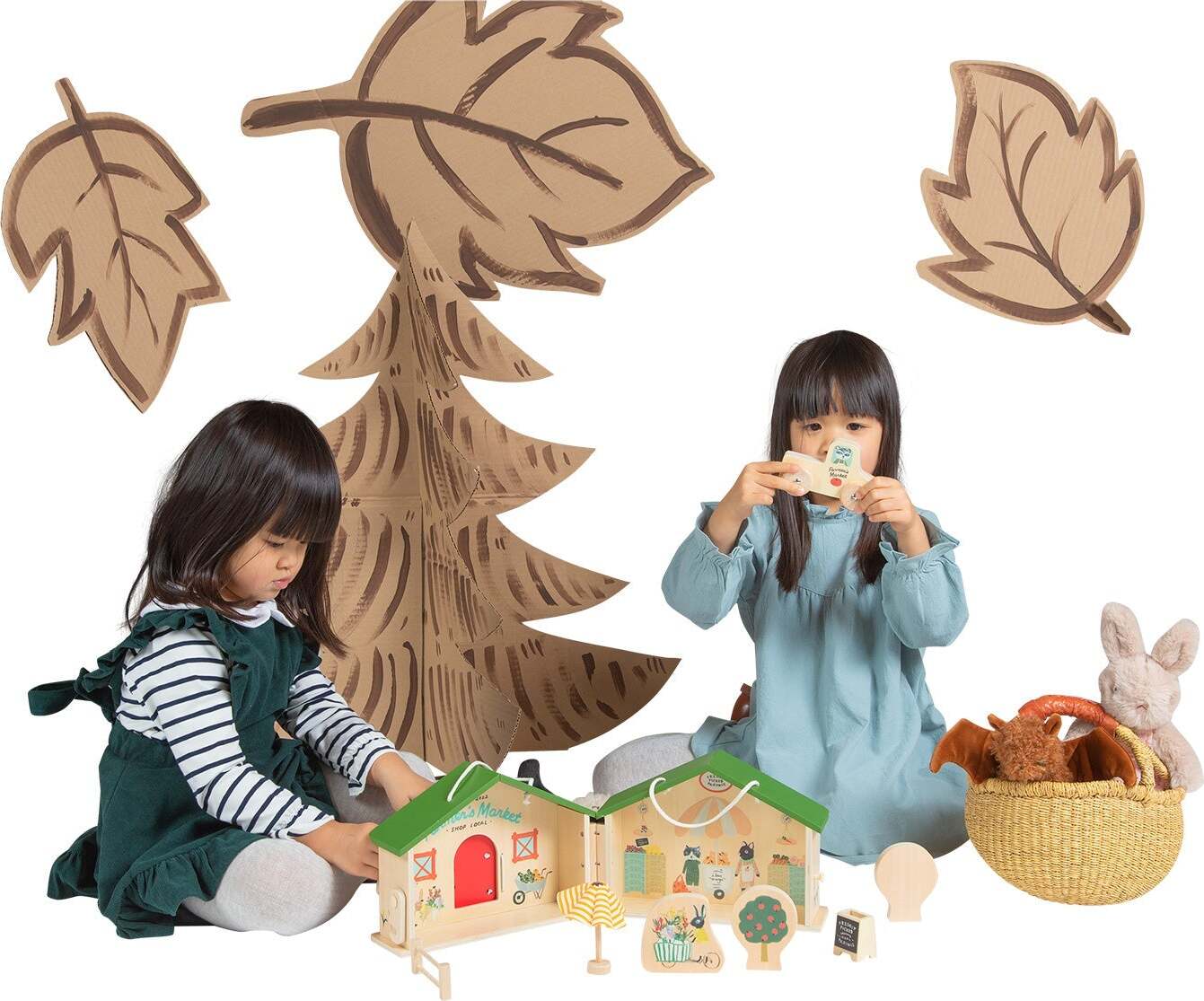 Market Day Wooden Playset