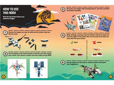 LEGO(R) NINJAGO(R) Build and Stick: NINJAGO Dragons