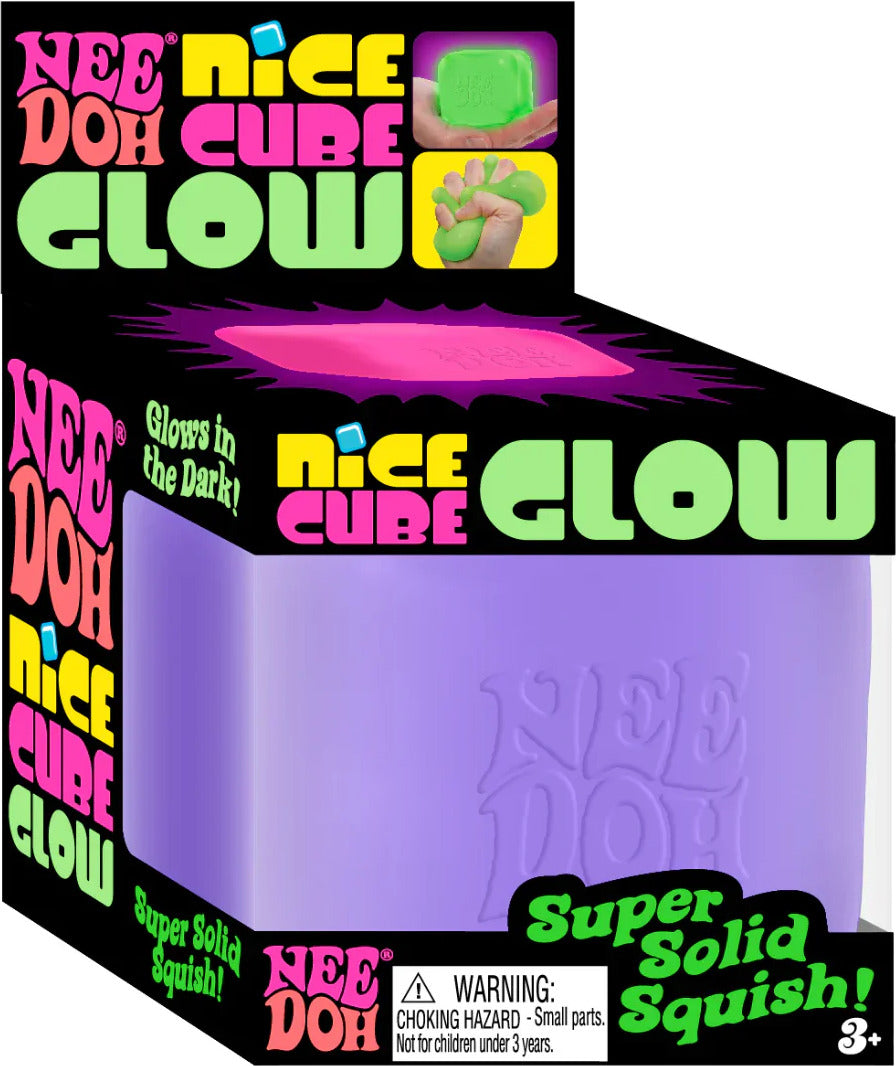 NeeDoh Glow Nice Cube (assorted)