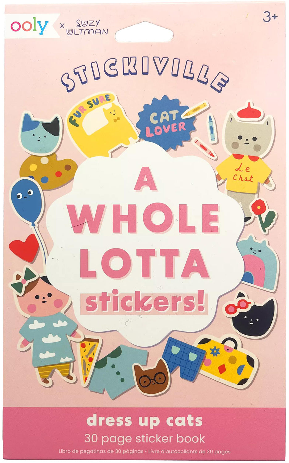 Dress Up Cats Stickers