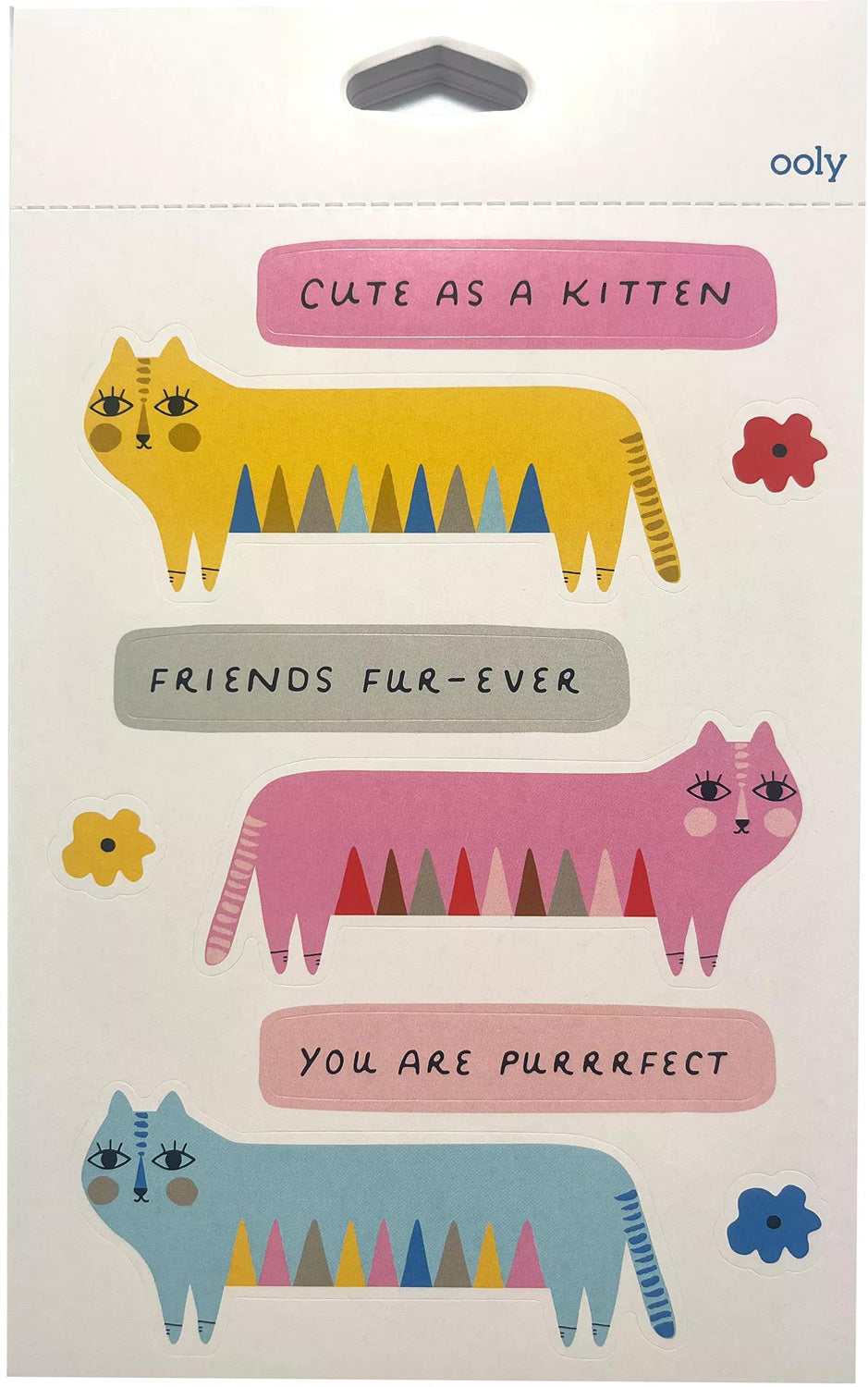 Dress Up Cats Stickers