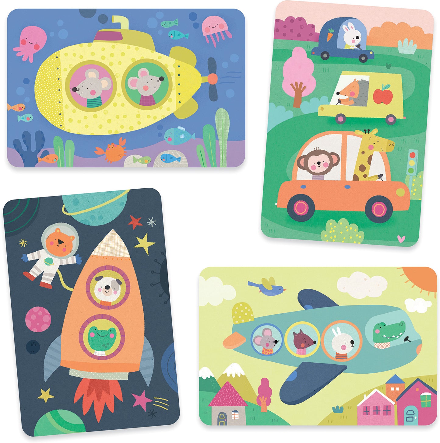 On the Road Magic Colouring