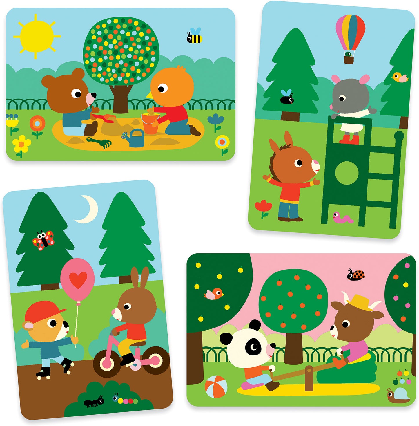In the Park Magic Colouring