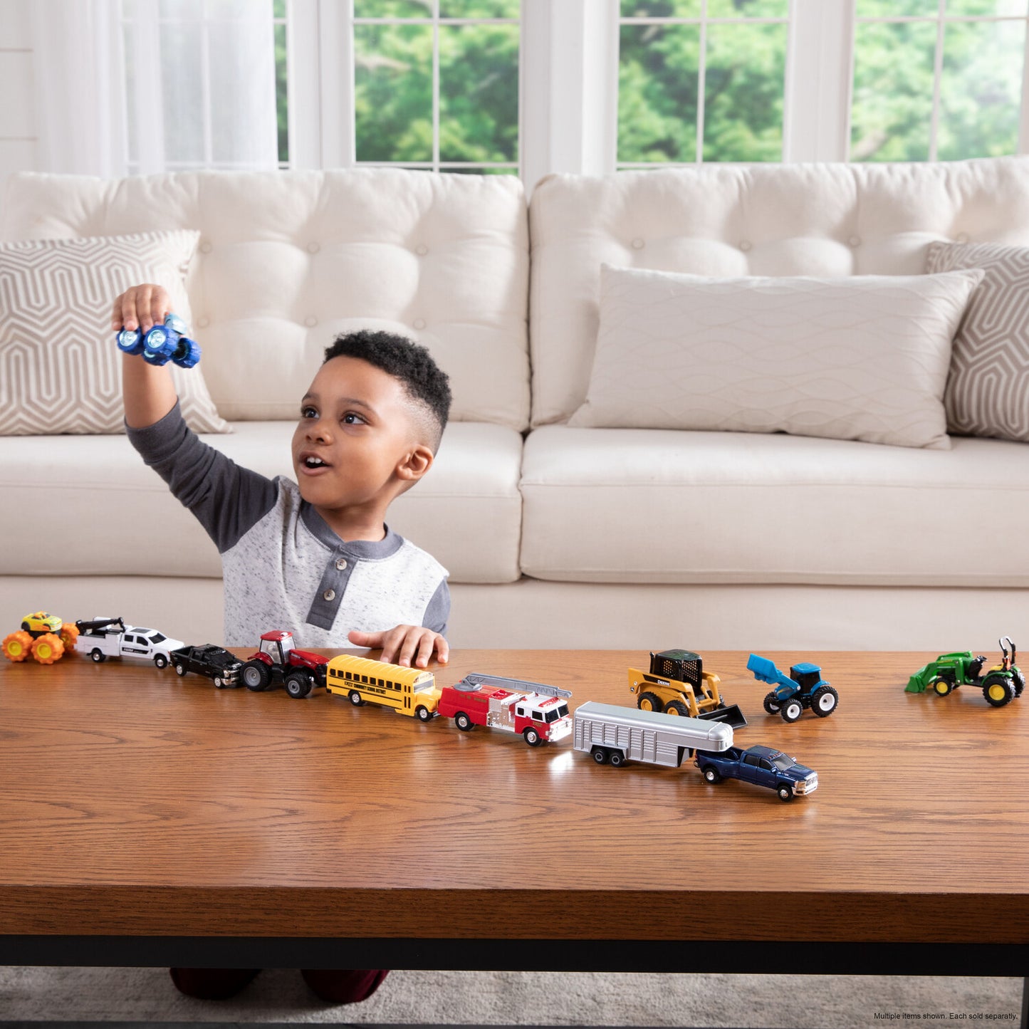 1:64 Collect N Play Monster Treads Vehicle (assorted)