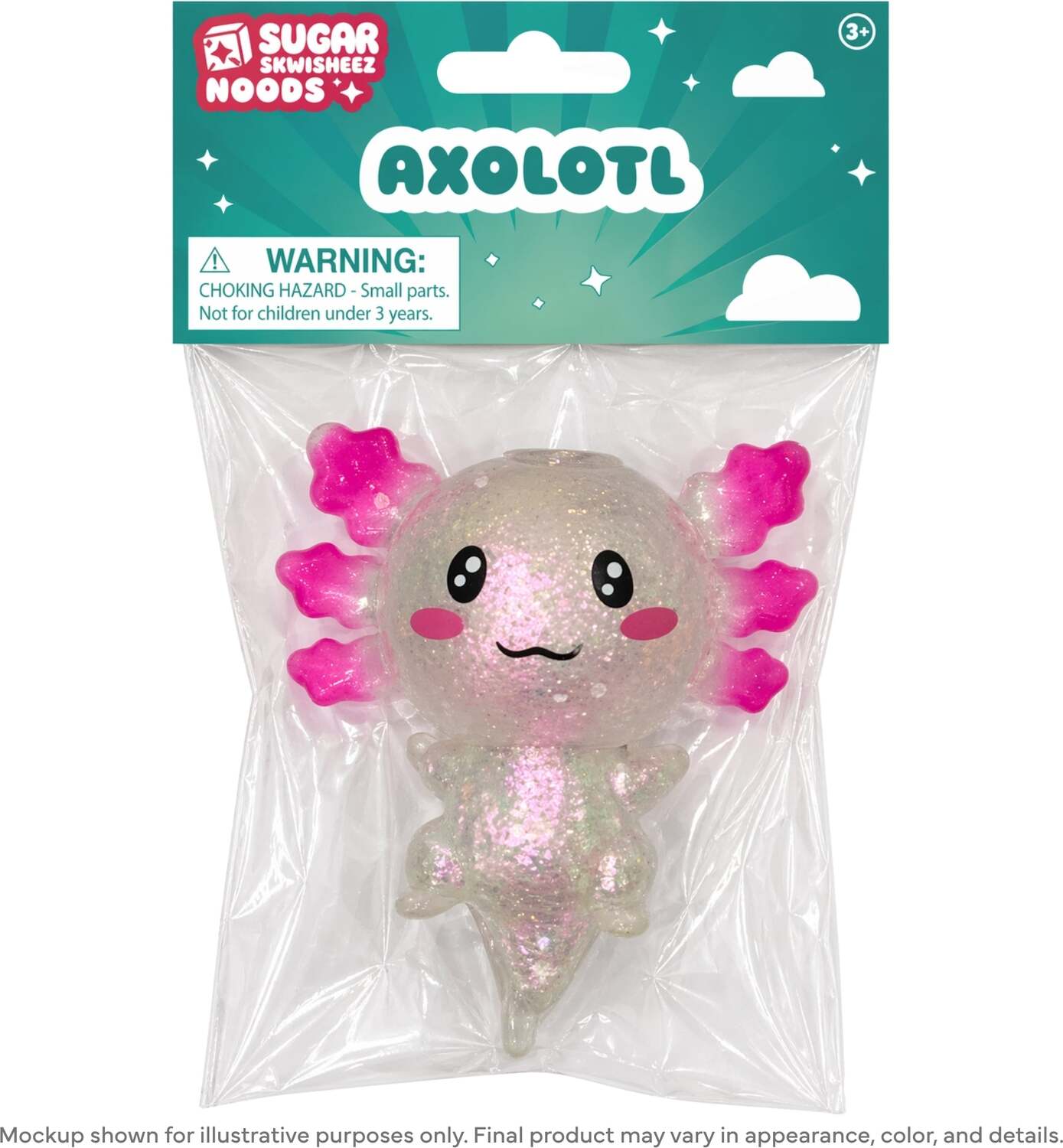 Sugar Skwisheez Noods Axolotl (assorted)