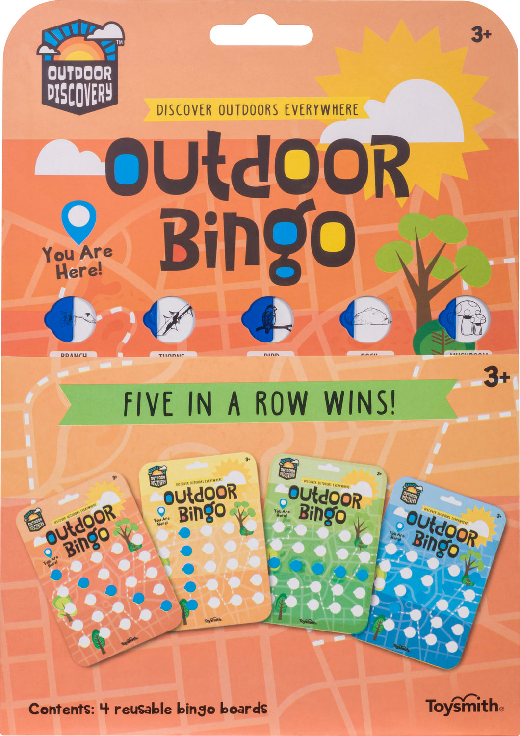 Outdoor Discovery Outdoor Bingo (Assorted Colors)