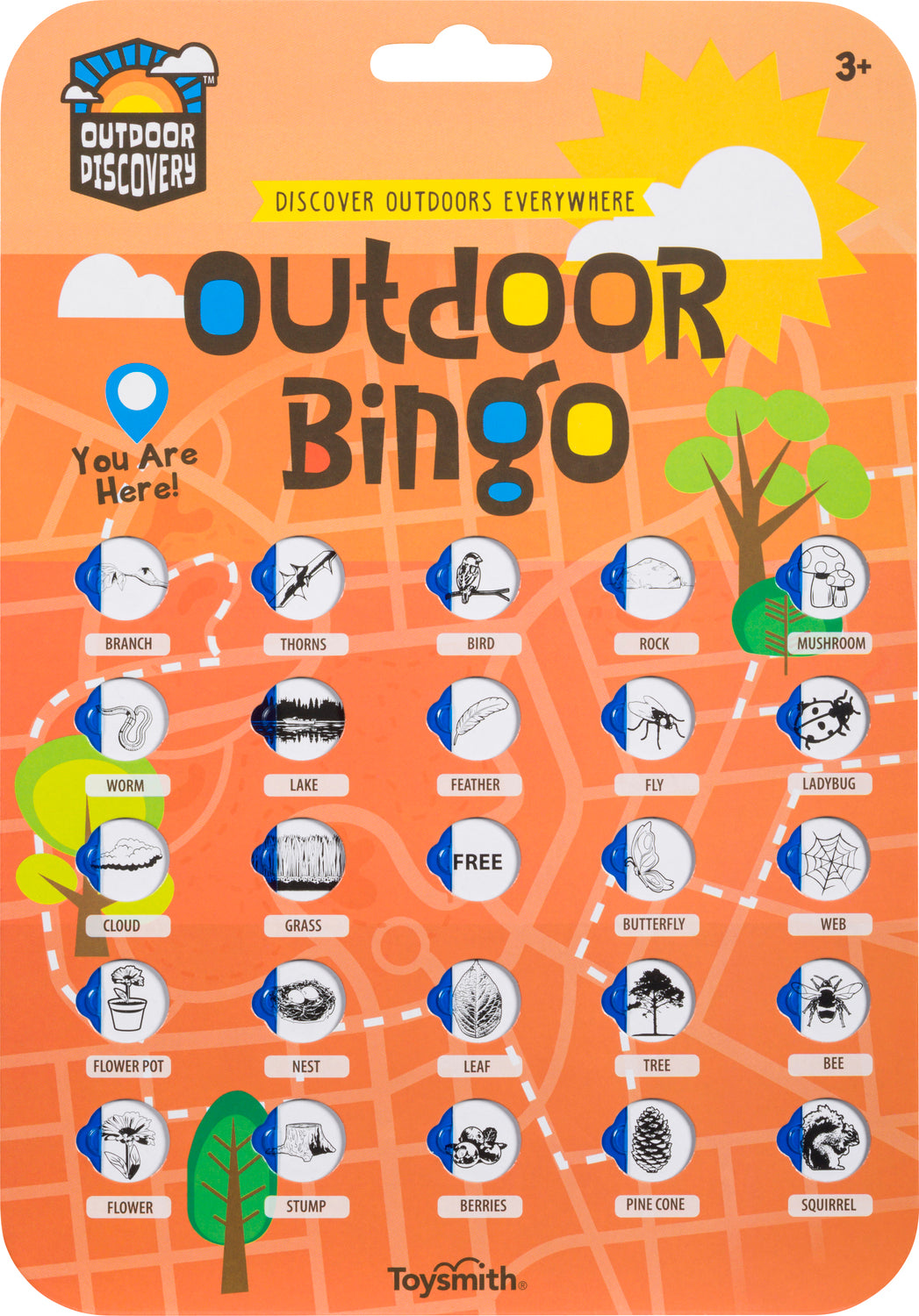 Outdoor Discovery Outdoor Bingo (Assorted Colors)