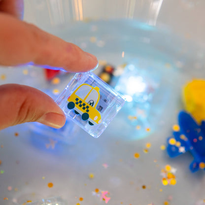 Auto Light Up Cubes