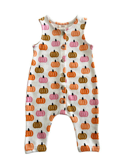 Pink Pumpkin Patch Jumpsuit