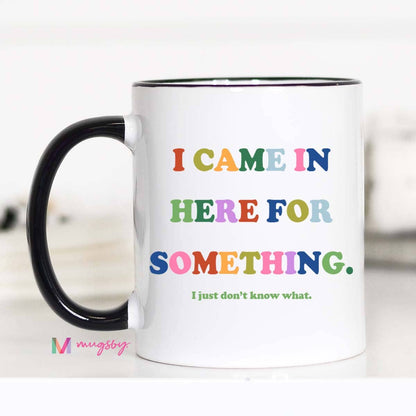 Came in Here Mug