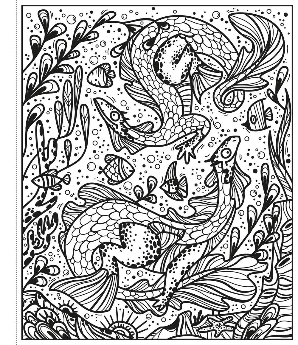 Dragons Magic Painting Book