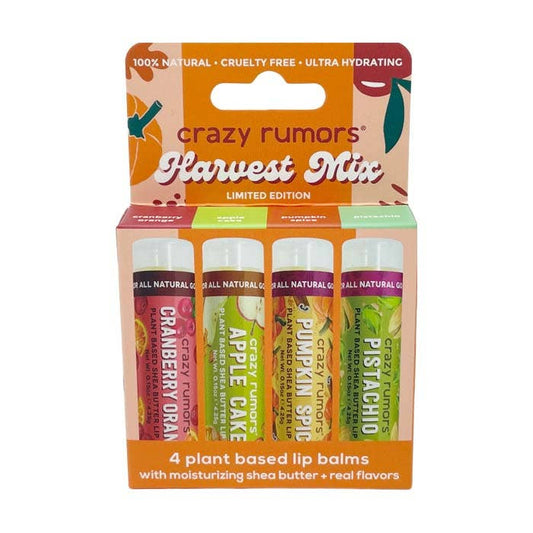 Harvest Mix  -  4 Pack Lip Balm Gift Box (Limited Edition)