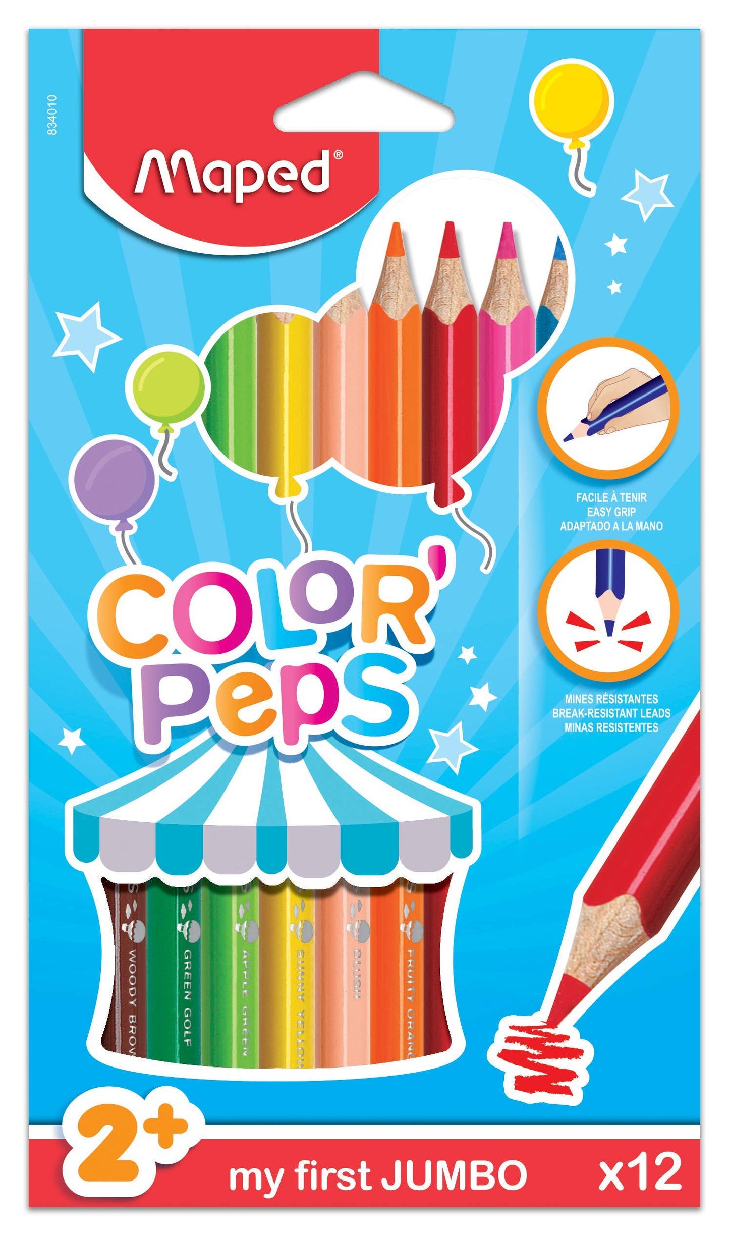 My First Jumbo Triangular Colored Pencils