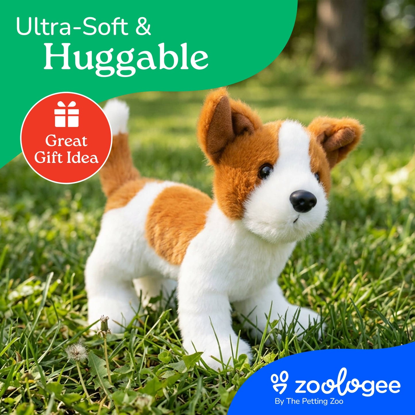Jack Russel Terrier Dog 8"