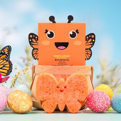 Bella Butterfly Nature Animals Sponge
