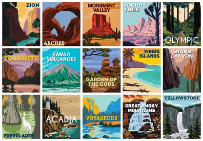 American Vistas 1000 Piece Puzzle