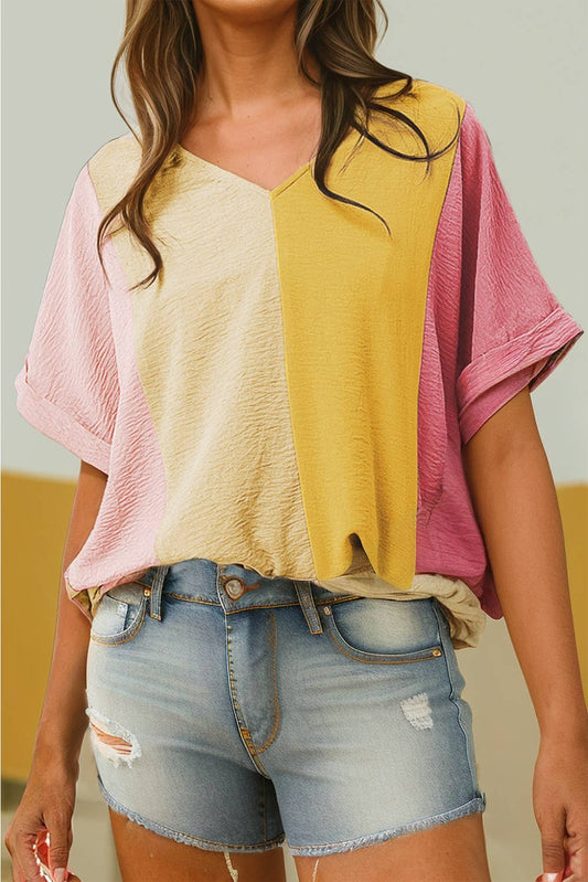 Color Block Top