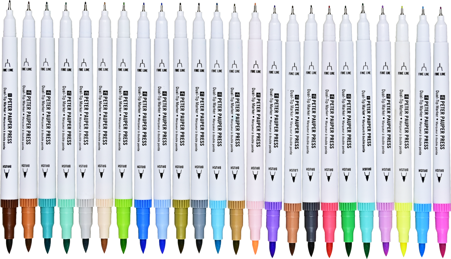 Dual-Tip Pastel Markers, Studio Series