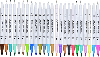 Dual-Tip Pastel Markers, Studio Series