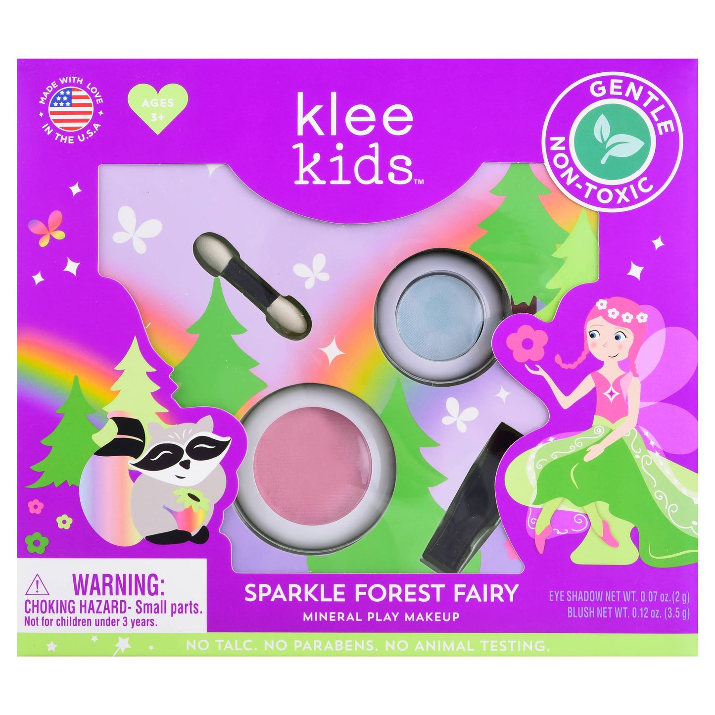 Twinkle Magic Fairy Klee Kids Play Makeup 2-PC Kit