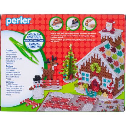 Gingerbread House Perler Bead Kit