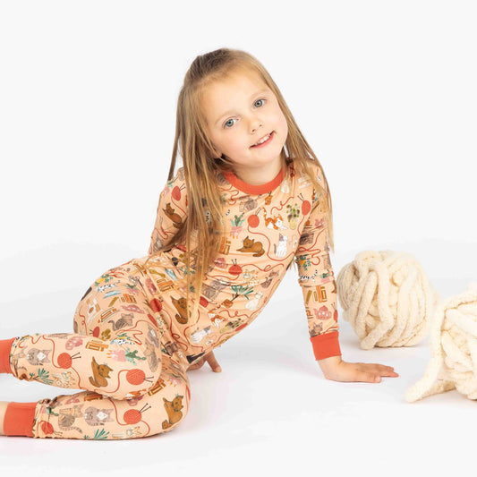 Cats Meow Toddler Bamboo Pajamas