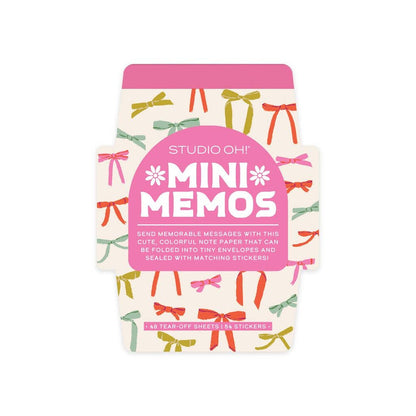 Put a Bow on It Mini Memos with Stickers