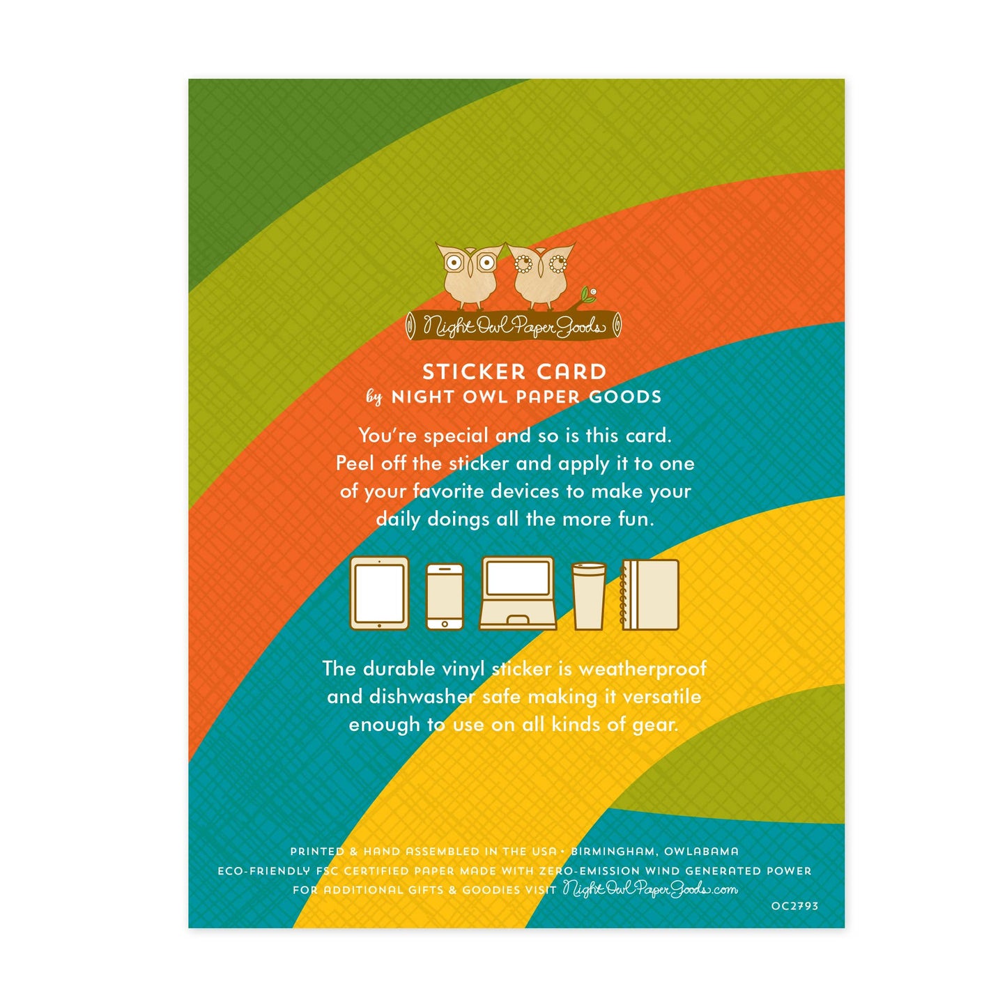 Relish Your Day! Hot Dog Sticker Birthday Card