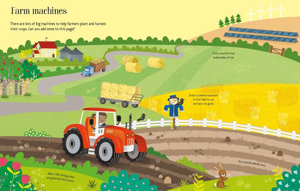 Farm First Sticker Book
