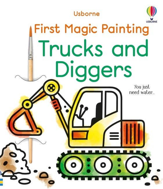 Trucks And Diggers First Magic Painting