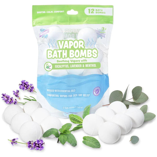 Aromatherapy Vapor Bath Bombs