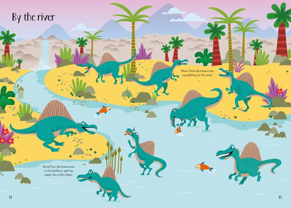 Dinosaurs Little First Stickers