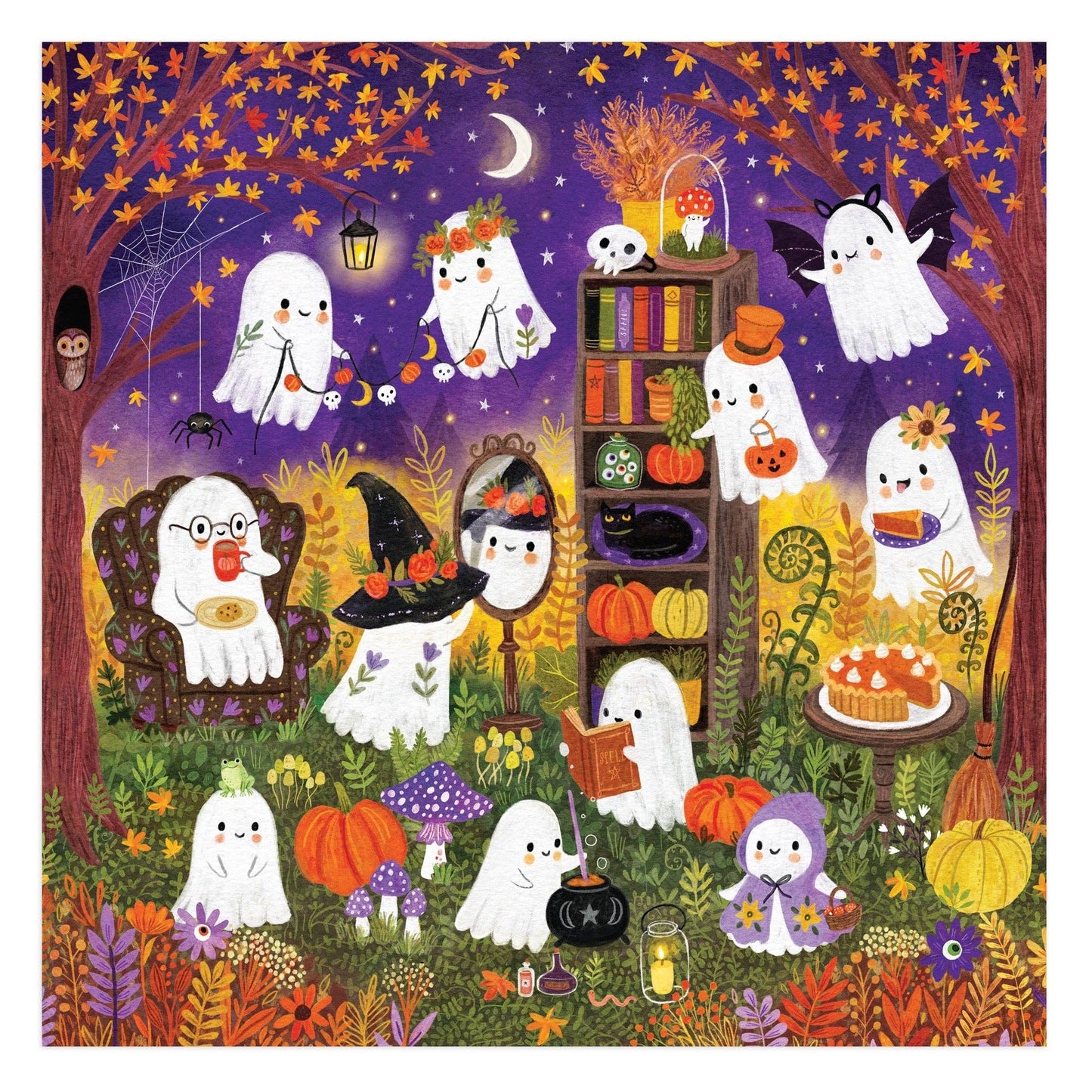 Ghostly Gathering 500 pc Family Puzzle