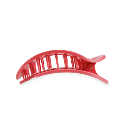 Round Flat Hair Clip | Medium | Calming Coral