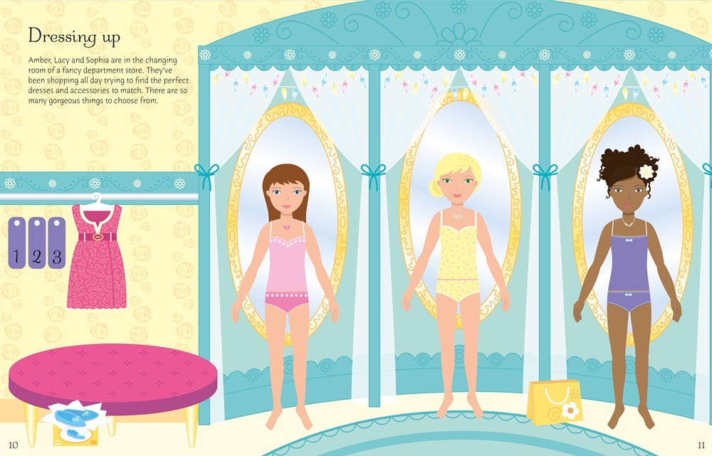 Best Friends Sticker Dolly Dressing