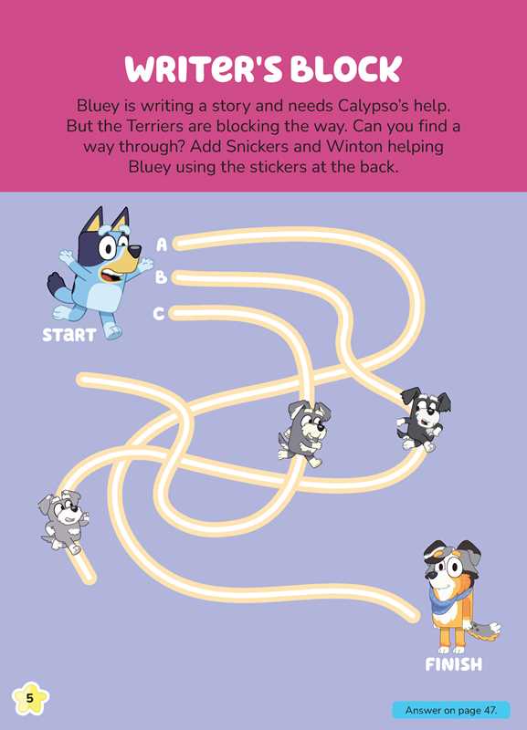 Best Friends Bluey Stickertivity