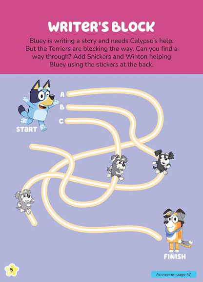 Best Friends Bluey Stickertivity