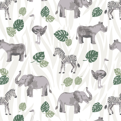 Jungle Muslin Sleeper 6-12M