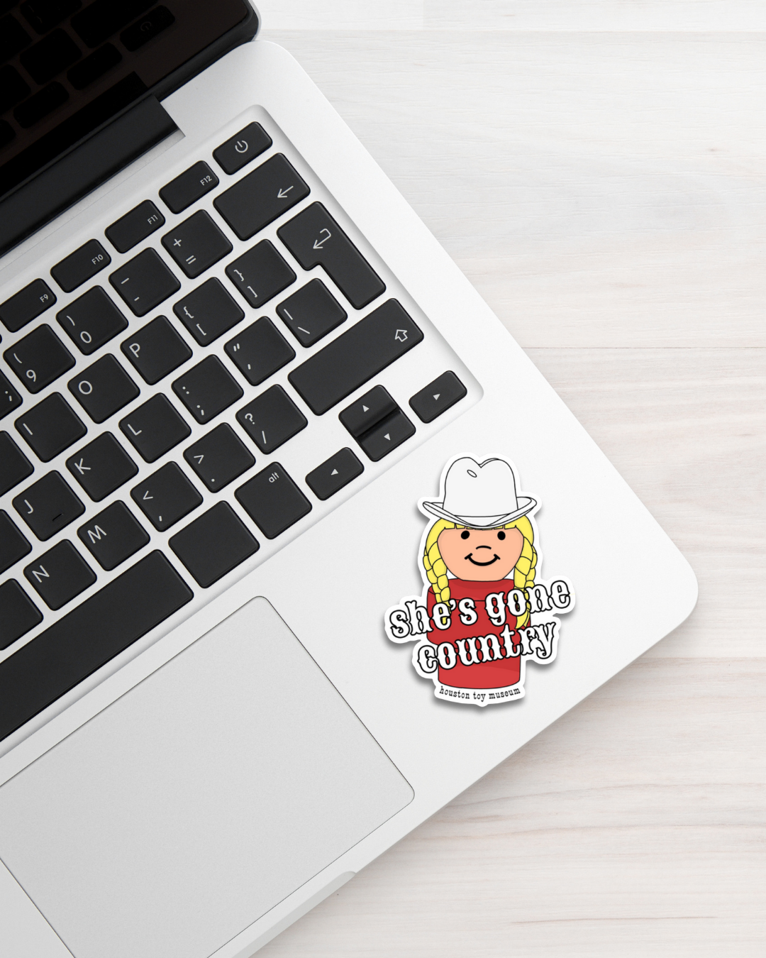 "She's Gone Country" Little People Sticker