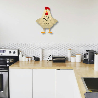 Cleo Chicken Clock