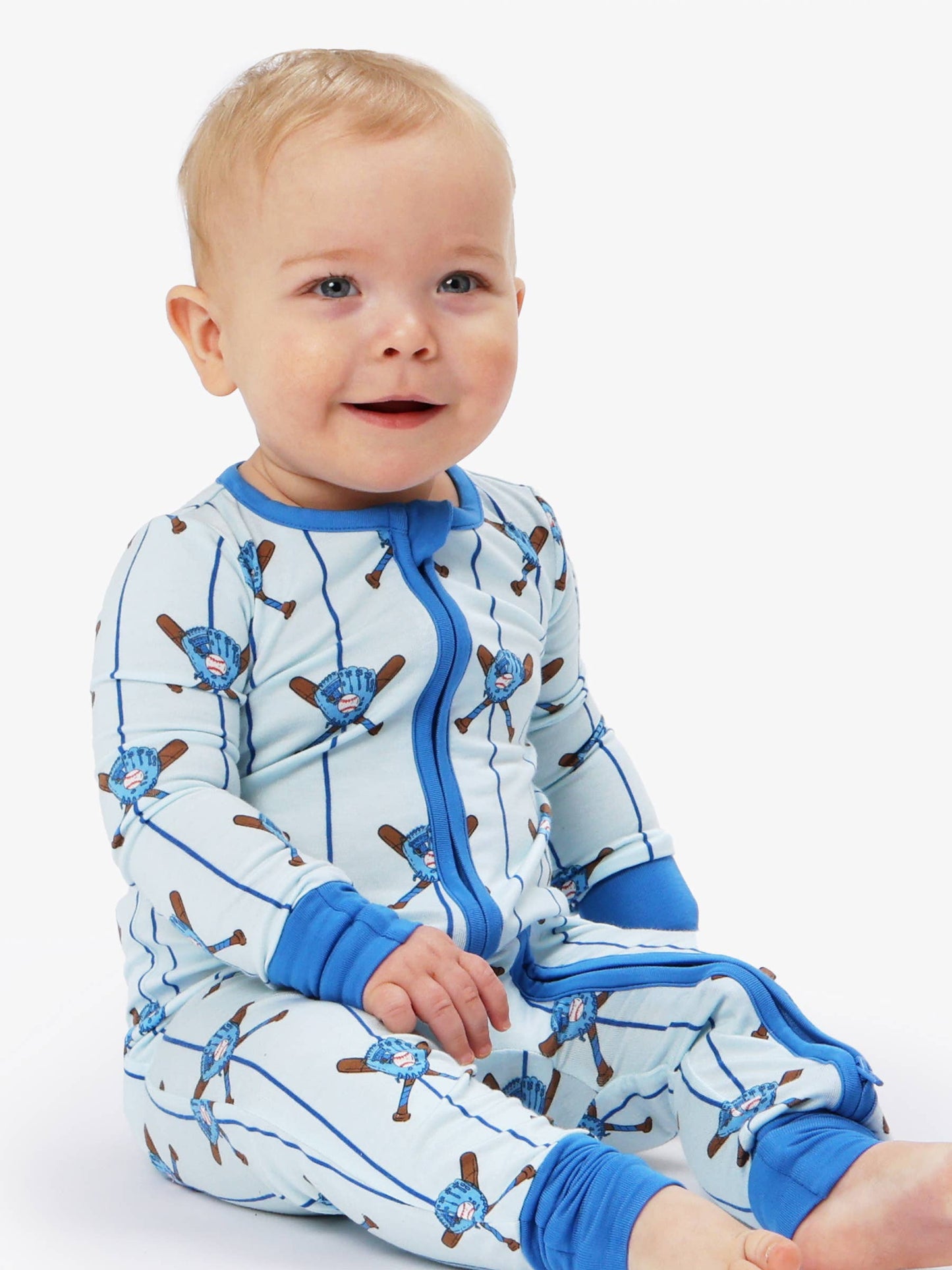 Batter Up Baseball Footie Pajama