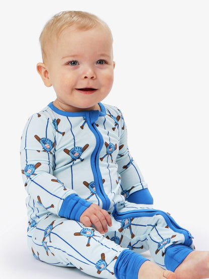 Batter Up Baseball Footie Pajama