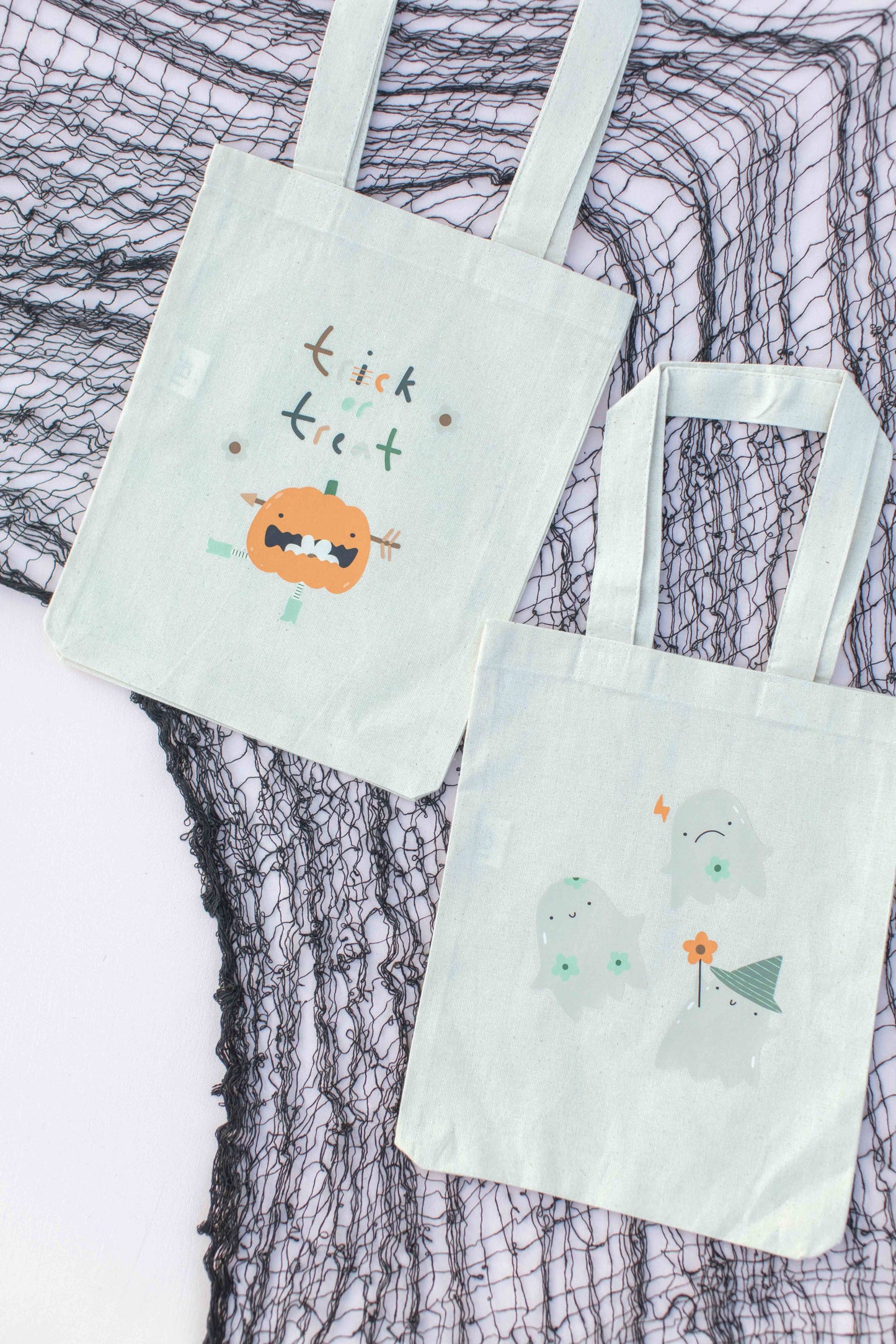 Halloween Trick or Treat Tote Bag