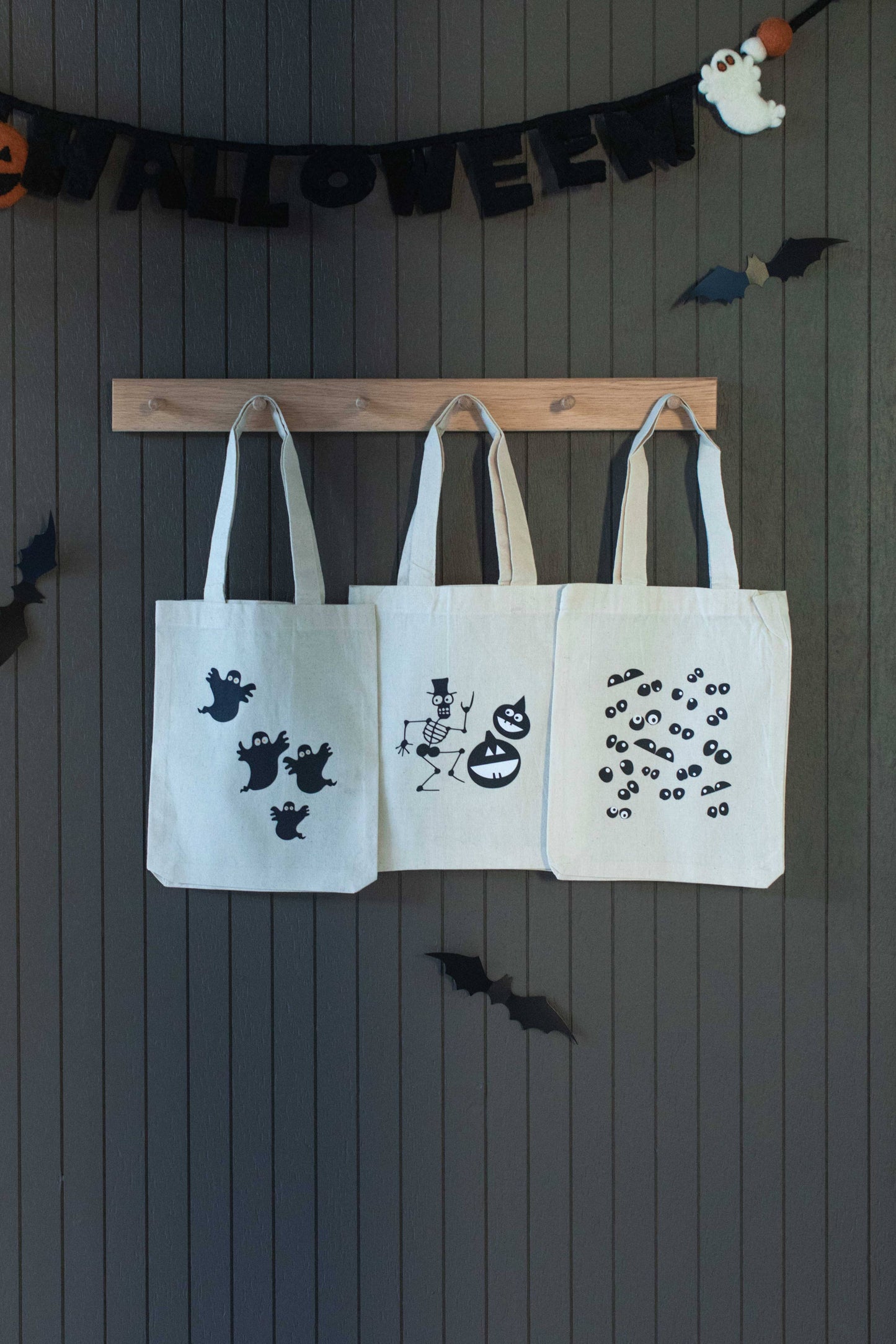 Halloween Trick or Treat Tote Bag